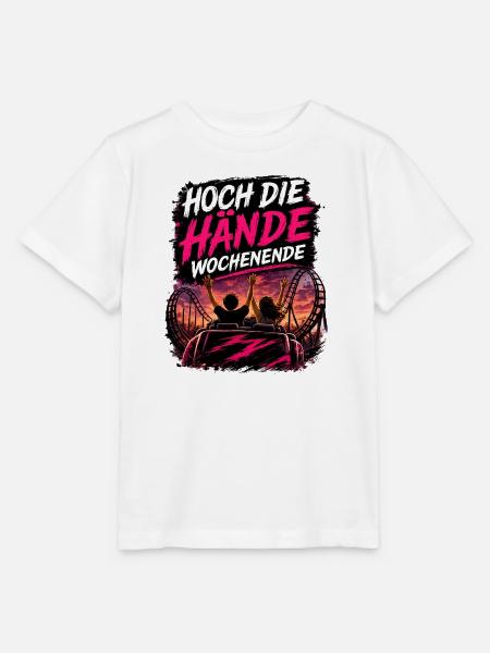 Kirmes-Merch „Wochenende“ - Stanley/Stella Kinder T-Shirt MINI CREATOR  - Weiß