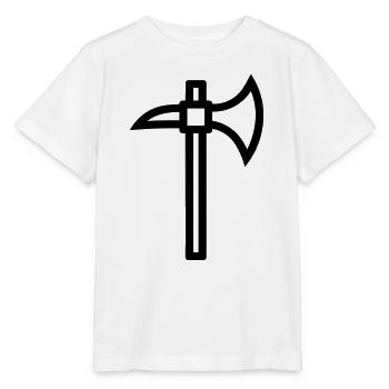 Axt - Stanley/Stella Kinder T-Shirt MINI CREATOR  - Weiß - Vorne - Maike (125cm)