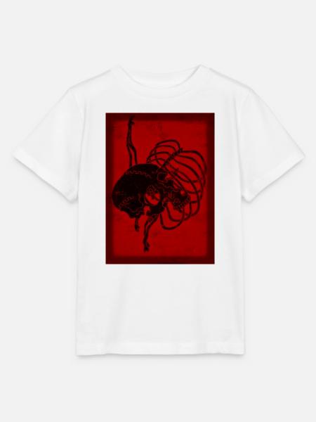 Schädelknochen - Stanley/Stella Kinder T-Shirt MINI CREATOR - Weiß