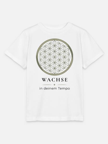 Blume des Lebens – Lebensblume & Heilige Geometrie - Stanley/Stella Kinder T-Shirt MINI CREATOR  - Weiß