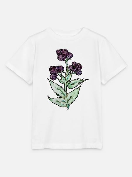 Purple Bloom Botanicals - Stanley/Stella Kinder T-Shirt MINI CREATOR  - Weiß