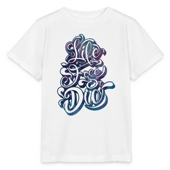 frei leben oder sterben - Stanley/Stella Kinder T-Shirt MINI CREATOR  - Weiß - Vorne - Maike (125cm)