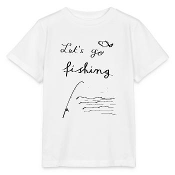 Fishing Fishing - Stanley/Stella MINI CREATOR Kids’ T-Shirt - white - Front - Maike (125cm)