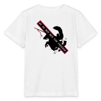 NOVEMBER 11TH WE DO NOT BEG FOR FREEDOM - Stanley/Stella MINI CREATOR Kids’ T-Shirt - white - Front - Maike (125cm)