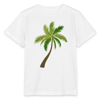 Palmen Baum Palmen - Stanley/Stella Kinder T-Shirt MINI CREATOR  - Weiß - Vorne - Maike (125cm)