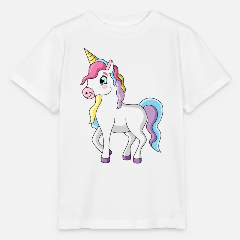 Einhorn - Stanley/Stella Kinder T-Shirt MINI CREATOR  - Weiß