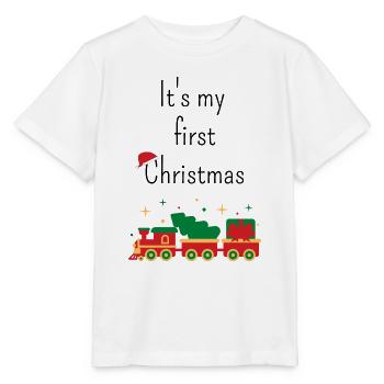 Christmas / Weihnachten - Stanley/Stella Kinder T-Shirt MINI CREATOR  - Weiß - Vorne - Maike (125cm)