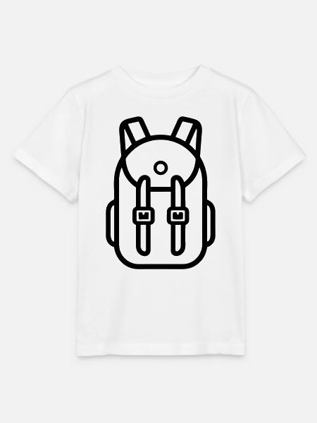 Rucksack - Stanley/Stella Kinder T-Shirt MINI CREATOR - Weiß