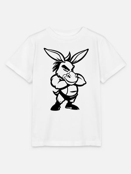 esel comic - Stanley/Stella Kinder T-Shirt MINI CREATOR - Weiß