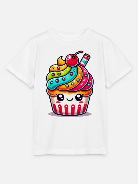 cupcake - Stanley/Stella Kinder T-Shirt MINI CREATOR  - Weiß