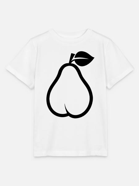 Birne - Stanley/Stella Kinder T-Shirt MINI CREATOR - Weiß