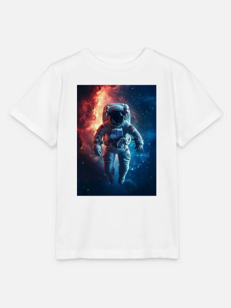 Astronaut 8 - Stanley/Stella Kinder T-Shirt MINI CREATOR - Weiß