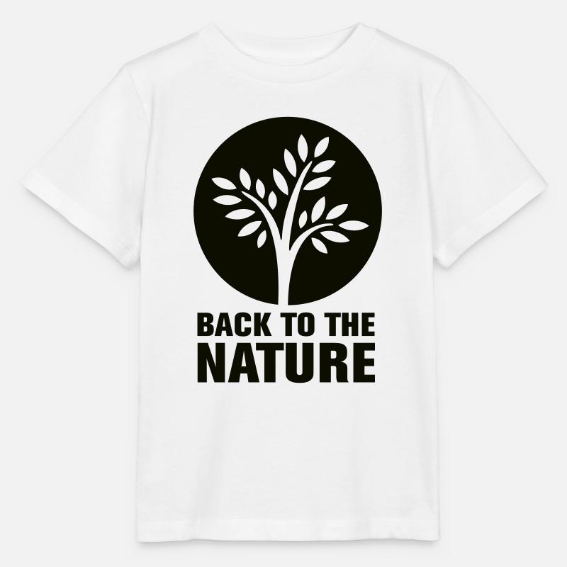 back2nature - T-shirt bio MINI CREATOR Stanley/Stella Enfant - blanc