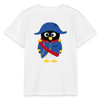 Penguin Napoleon - Stanley/Stella MINI CREATOR Kids’ T-Shirt - white - Front - Maike (125cm)