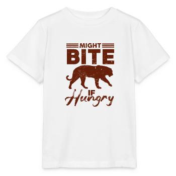 Tiger - Africa - Wilderness - Nature Conservation - Stanley/Stella MINI CREATOR Kids’ T-Shirt - white - Front - Maike (125cm)
