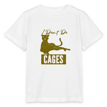 Tiger - Africa - Wilderness - Nature Conservation - Stanley/Stella MINI CREATOR Kids’ T-Shirt - white - Front - Maike (125cm)