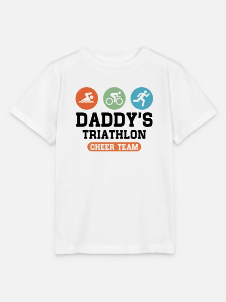 Triathlon Cheer Team - Stanley/Stella Kinder T-Shirt MINI CREATOR - Weiß