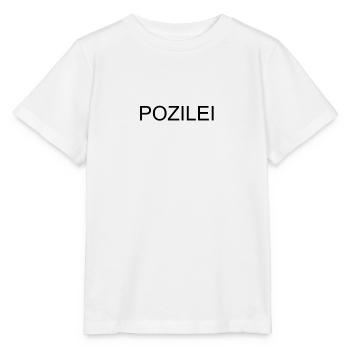police - Stanley/Stella MINI CREATOR Kids’ T-Shirt - white - Front - Maike (125cm)