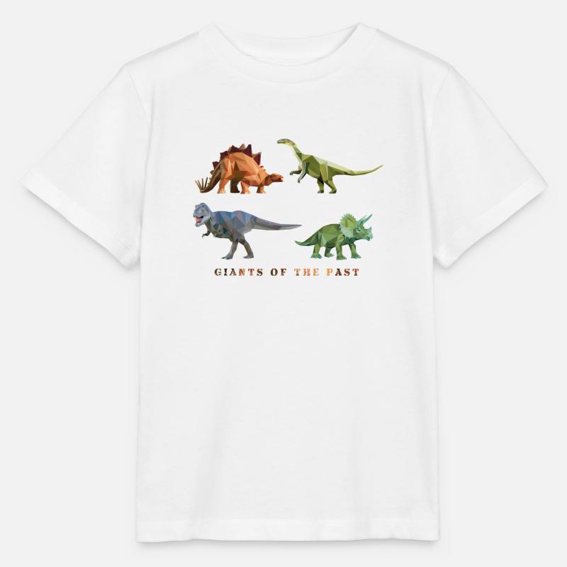 dinosaurier_06201402 - Stanley/Stella Kinder T-Shirt MINI CREATOR  - Weiß