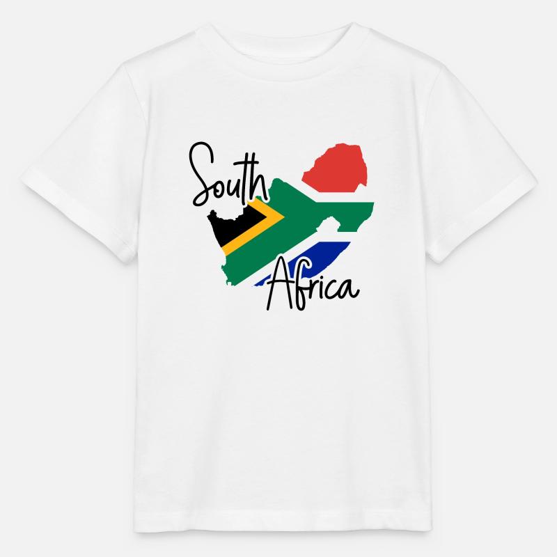 Südafrika - Stanley/Stella Kinder T-Shirt MINI CREATOR  - Weiß