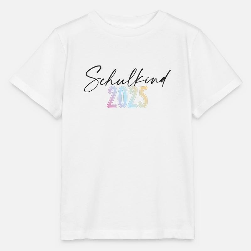 Schulkind 2025 - Stanley/Stella Kinder T-Shirt MINI CREATOR  - Weiß