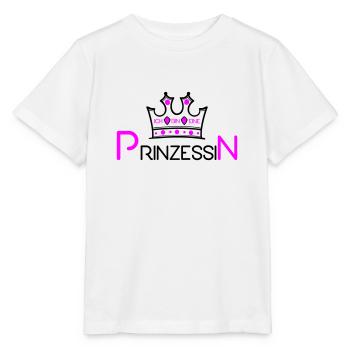 Ich bin eine Prinzessin, Princess - Stanley/Stella Kinder T-Shirt MINI CREATOR  - Weiß - Vorne - Maike (125cm)
