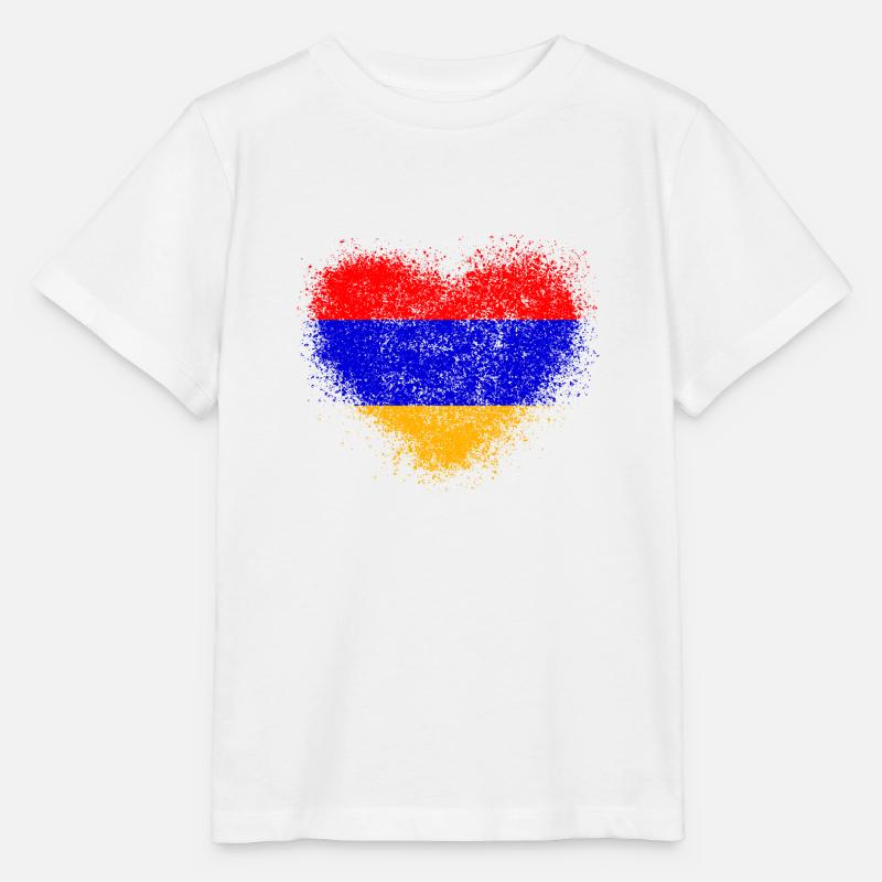 Armenien - Stanley/Stella Kinder T-Shirt MINI CREATOR  - Weiß