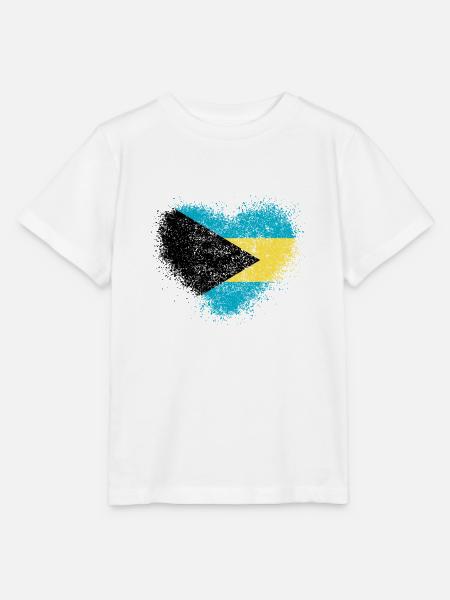 Bahamas - Stanley/Stella Kinder T-Shirt MINI CREATOR - Weiß
