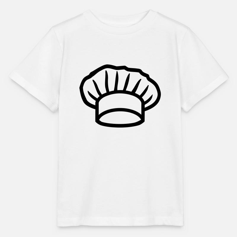 Cuisinier - T-shirt bio MINI CREATOR Stanley/Stella Enfant - blanc