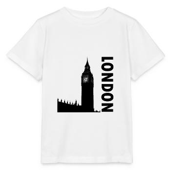 Big Ben London - T-shirt bio MINI CREATOR Stanley/Stella Enfant - blanc - Devant - Maike (125cm)