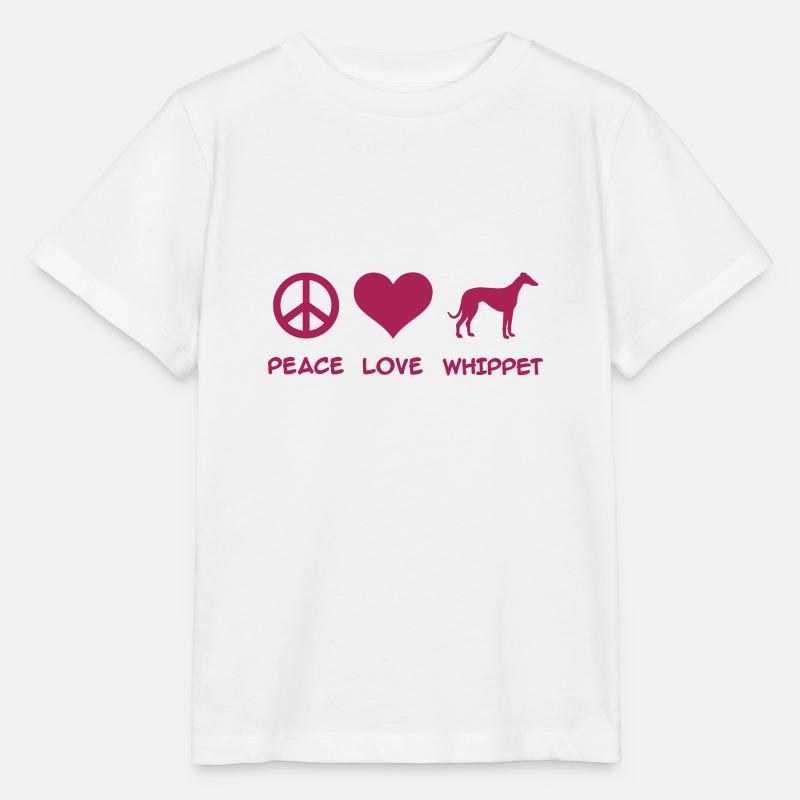 Whippet - Stanley/Stella Kinder T-Shirt MINI CREATOR  - Weiß