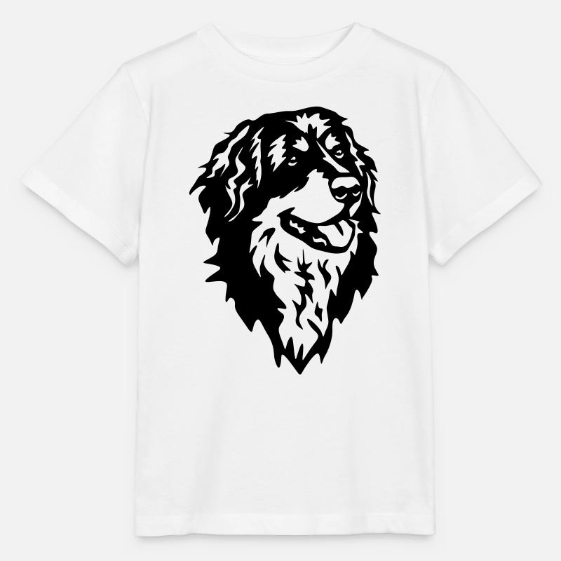 Hovawart Kopf - Stanley/Stella Kinder T-Shirt MINI CREATOR  - Weiß