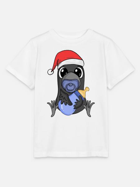 Krähe Baby - Stanley/Stella Kinder T-Shirt MINI CREATOR - Weiß