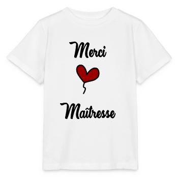 THANK YOU. MISTRESS. THANK YOU MISTRESS. MISTRESS - Stanley/Stella MINI CREATOR Kids’ T-Shirt - white - Front - Maike (125cm)