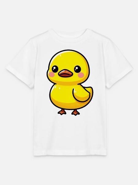 Ente Ente Ente Ente Ente - Stanley/Stella Kinder T-Shirt MINI CREATOR  - Weiß