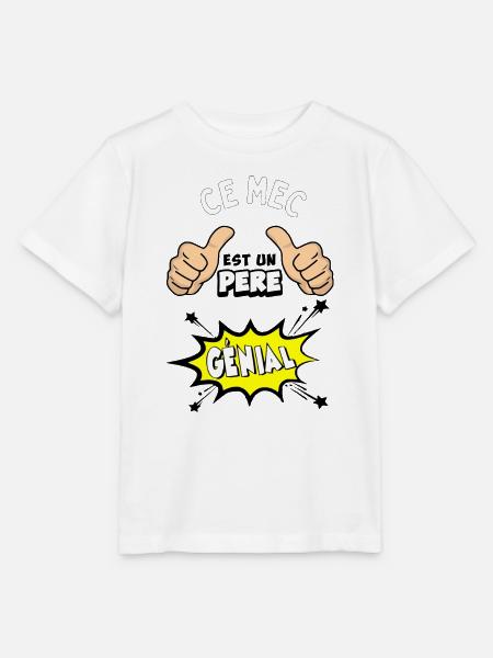 Toller Vater - Stanley/Stella Kinder T-Shirt MINI CREATOR - Weiß