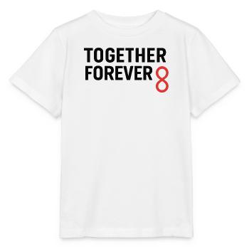 Unity Infinity Connection Design - Stanley/Stella MINI CREATOR Kids’ T-Shirt - white - Front - Maike (125cm)