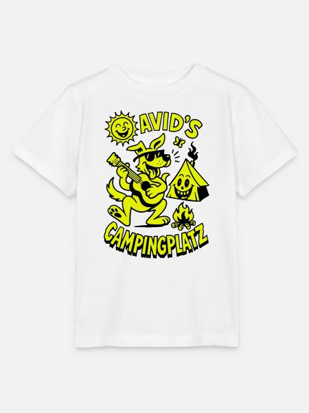 Davids Campingplatz - Stanley/Stella Kinder T-Shirt MINI CREATOR  - Weiß