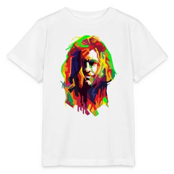 Grunge Your Life Pop Art - T-shirt bio MINI CREATOR Stanley/Stella Enfant - blanc - Devant - Maike (125cm)
