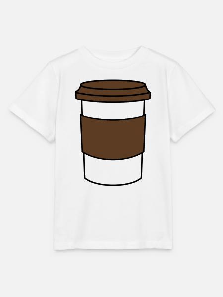 Kaffeetasse - Stanley/Stella Kinder T-Shirt MINI CREATOR - Weiß