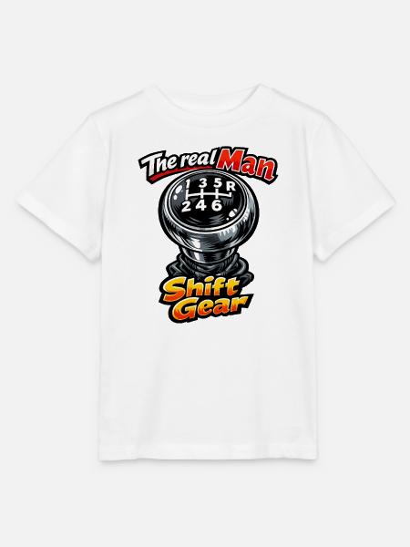 Schalthebel - Stanley/Stella Kinder T-Shirt MINI CREATOR - Weiß