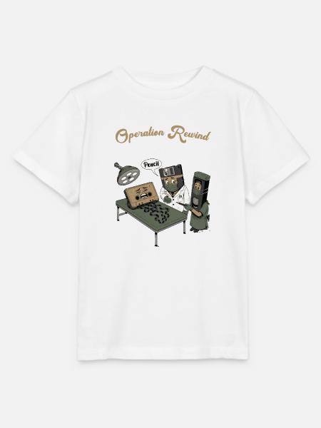 Operation Rewind: Retro MedTech - Stanley/Stella Kinder T-Shirt MINI CREATOR  - Weiß