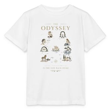 Odyssey Voiles des Héros - T-shirt bio MINI CREATOR Stanley/Stella Enfant - blanc - Devant - Maike (125cm)
