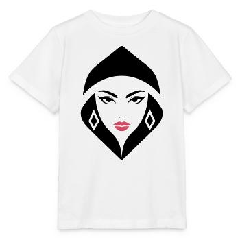 Cobra Queen – powerful, feminine, and commanding - Stanley/Stella MINI CREATOR Kids’ T-Shirt - white - Front - Maike (125cm)