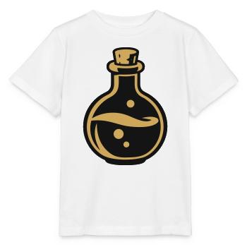 Zaubertrank Flasche Icon - Stanley/Stella Kinder T-Shirt MINI CREATOR  - Weiß - Vorne - Maike (125cm)