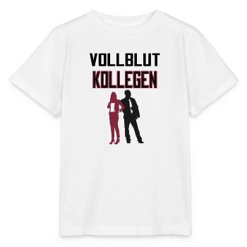 Vollblut Kollegen - Stanley/Stella Kinder T-Shirt MINI CREATOR  - Weiß - Vorne - Maike (125cm)