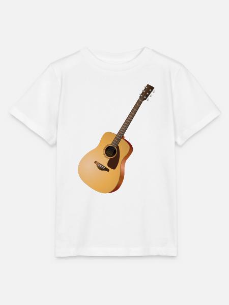 Gitarre - Stanley/Stella Kinder T-Shirt MINI CREATOR - Weiß