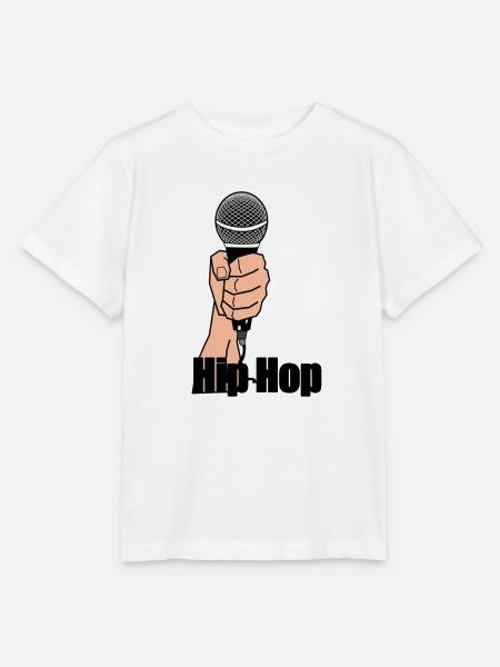 hip hop - Stanley/Stella MINI CREATOR Kids’ T-Shirt - white