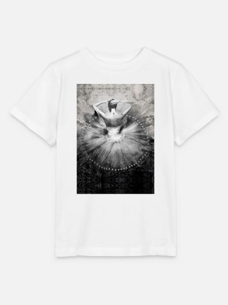 Ballerina - Stanley/Stella Kinder T-Shirt MINI CREATOR - Weiß