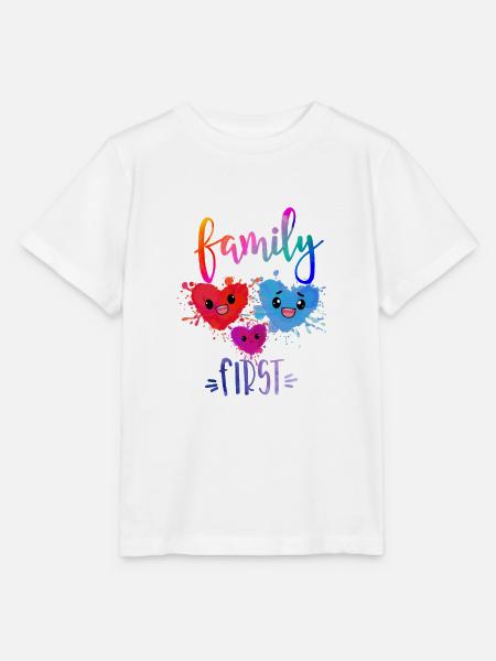 Family First - Stanley/Stella Kinder T-Shirt MINI CREATOR - Weiß
